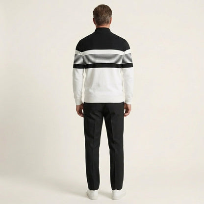 Victor | Quarter-Zip Sweatshirt and Tapered Pants Set