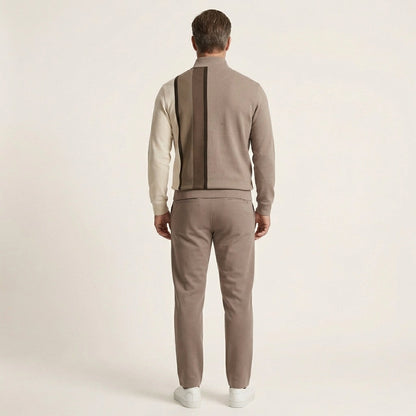 Victor | Quarter-Zip Sweatshirt and Tapered Pants Set