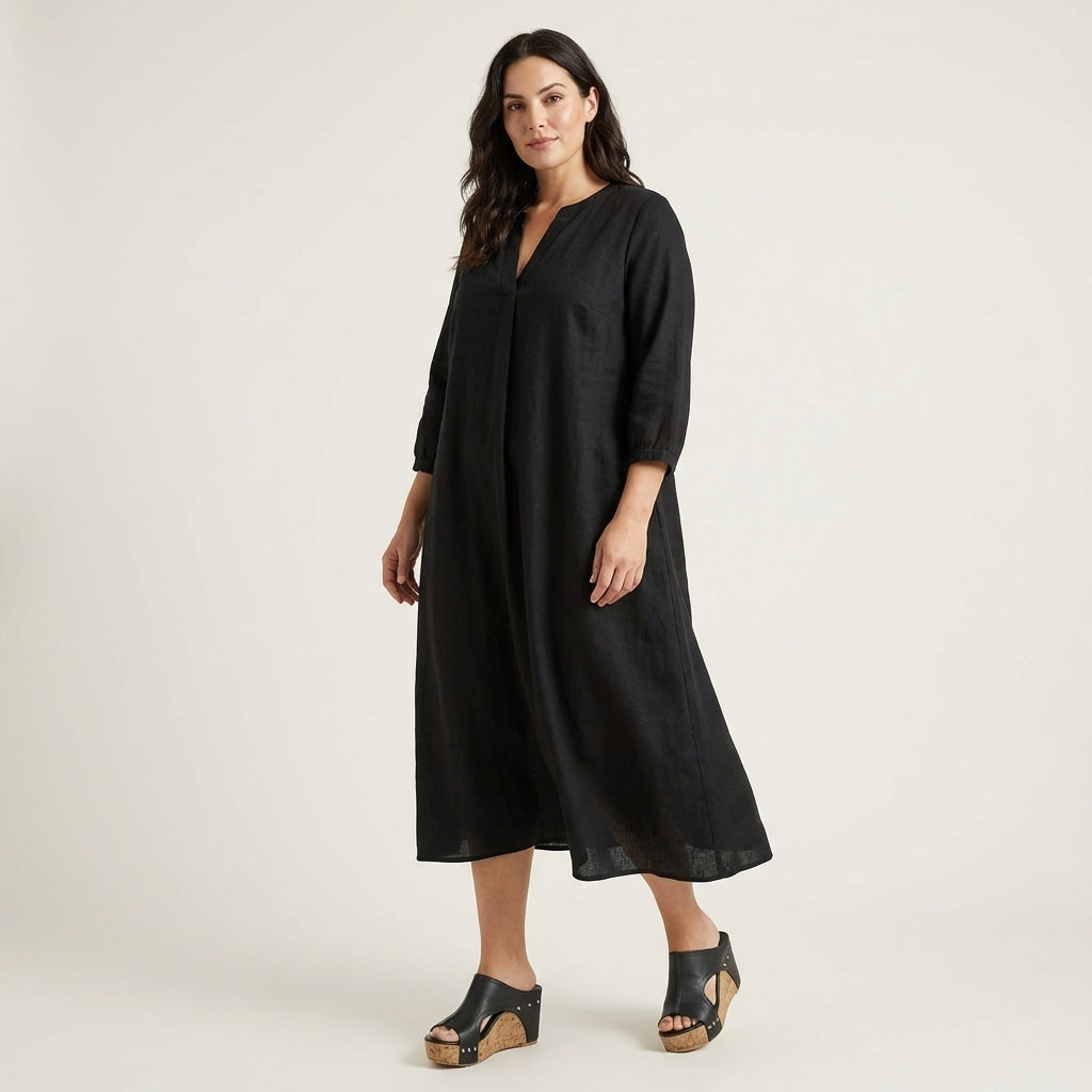 Dollyana | Peep-Toe Cork Wedge Slide Sandal
