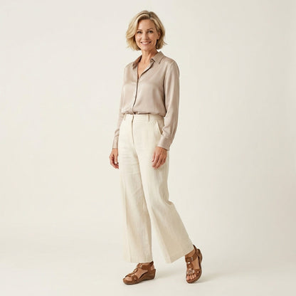 Georgianna | Roman-Style Open-Toe Wedge Sandal