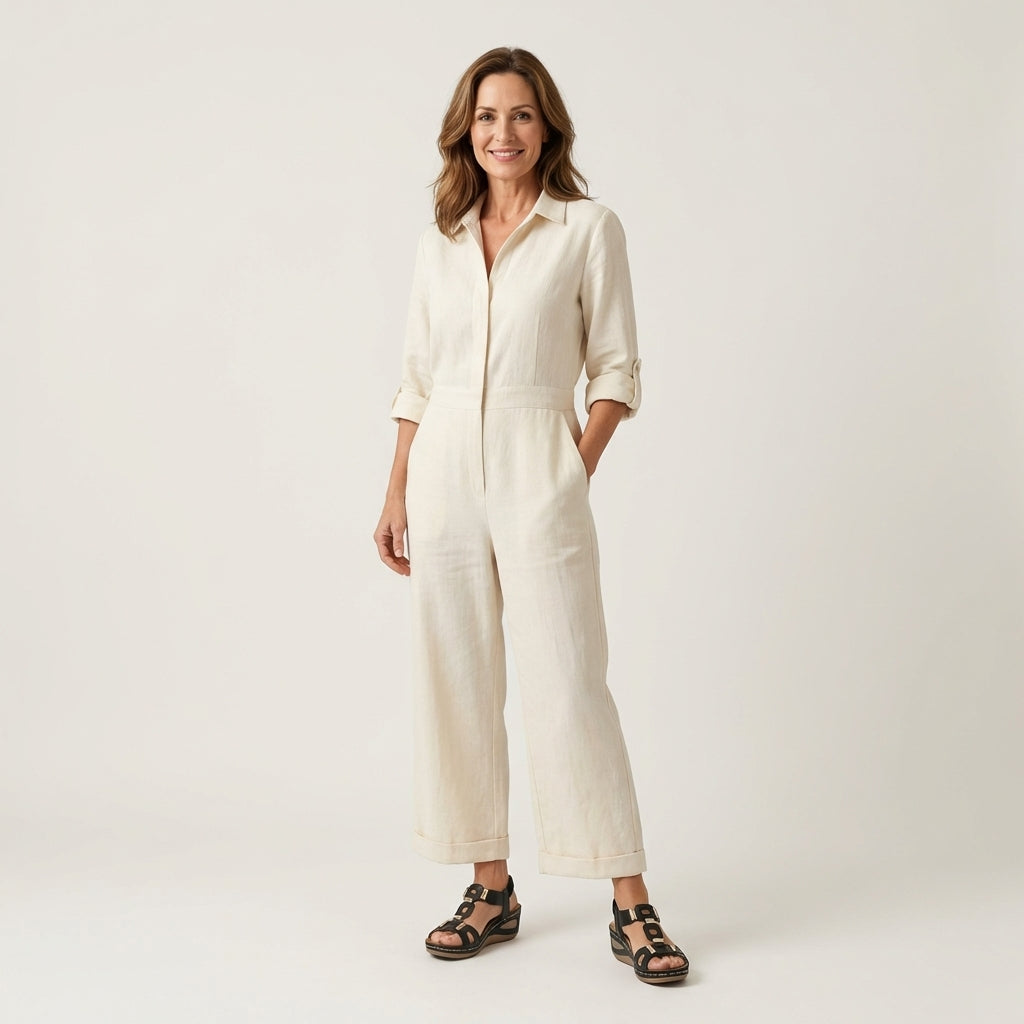 Georgianna | Roman-Style Open-Toe Wedge Sandal