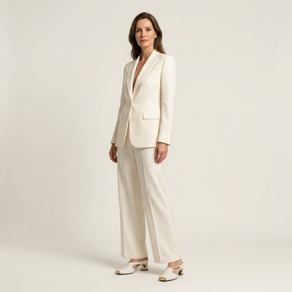 Nadine | Square-Toe Leather Mule