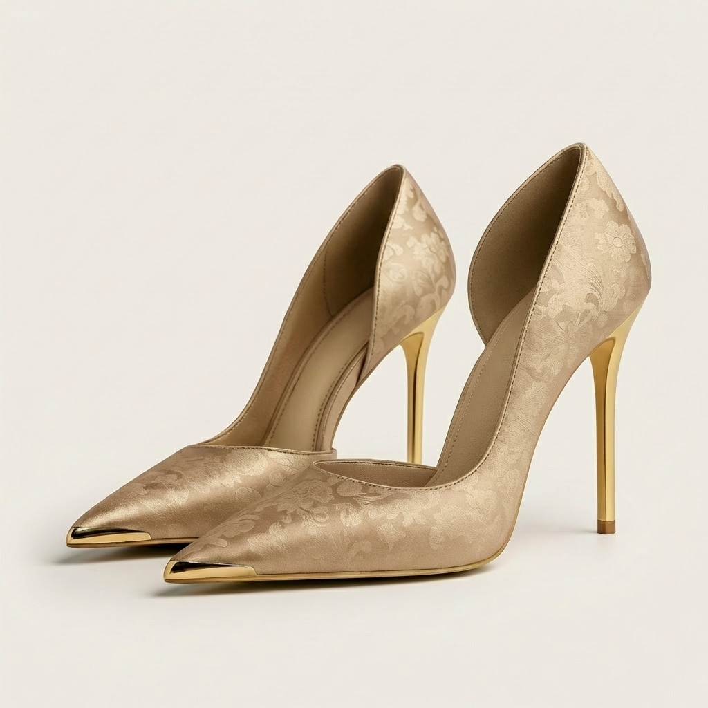 Drusilla | Satin Stiletto Pump
