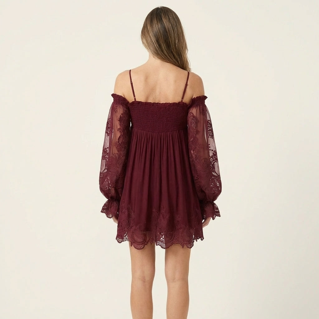 Daisy | Off-Shoulder Mini Dress