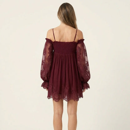 Daisy | Off-Shoulder Mini Dress