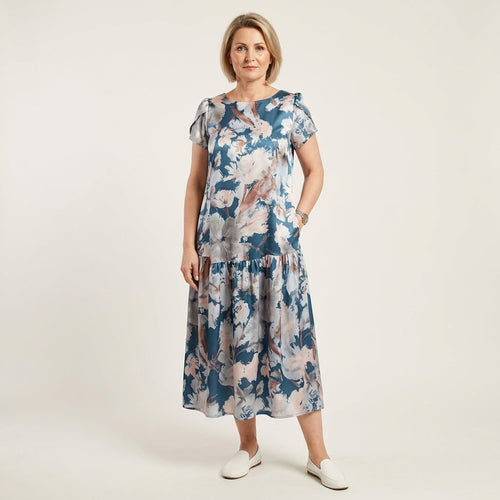 Libbi | Floral Midi Dress