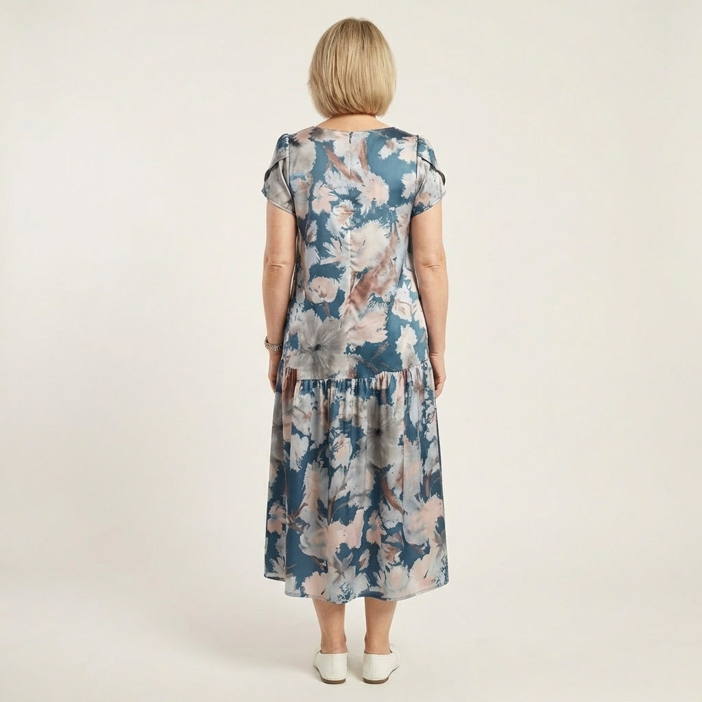 Libbi | Floral Midi Dress