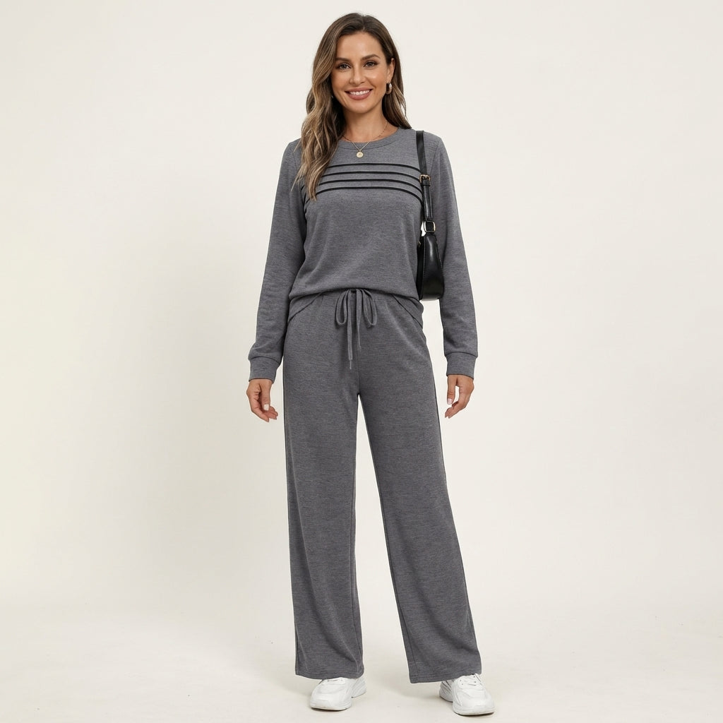 Yayanti | Pleated Sweatsuit Set