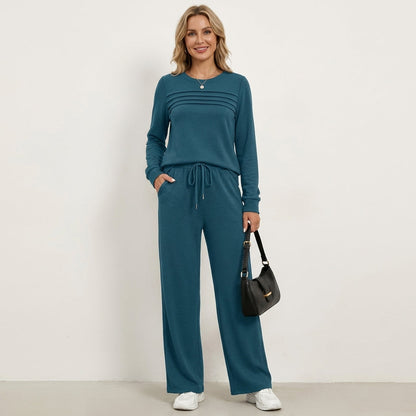 Yayanti | Pleated Sweatsuit Set