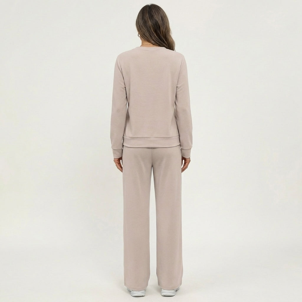 Yayanti | Pleated Sweatsuit Set