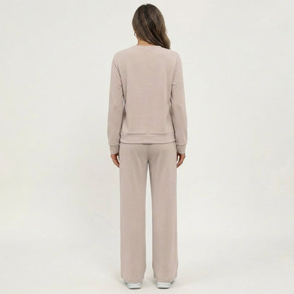 Yayanti | Pleated Sweatsuit Set