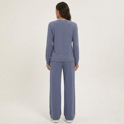 Yayanti | Pleated Sweatsuit Set