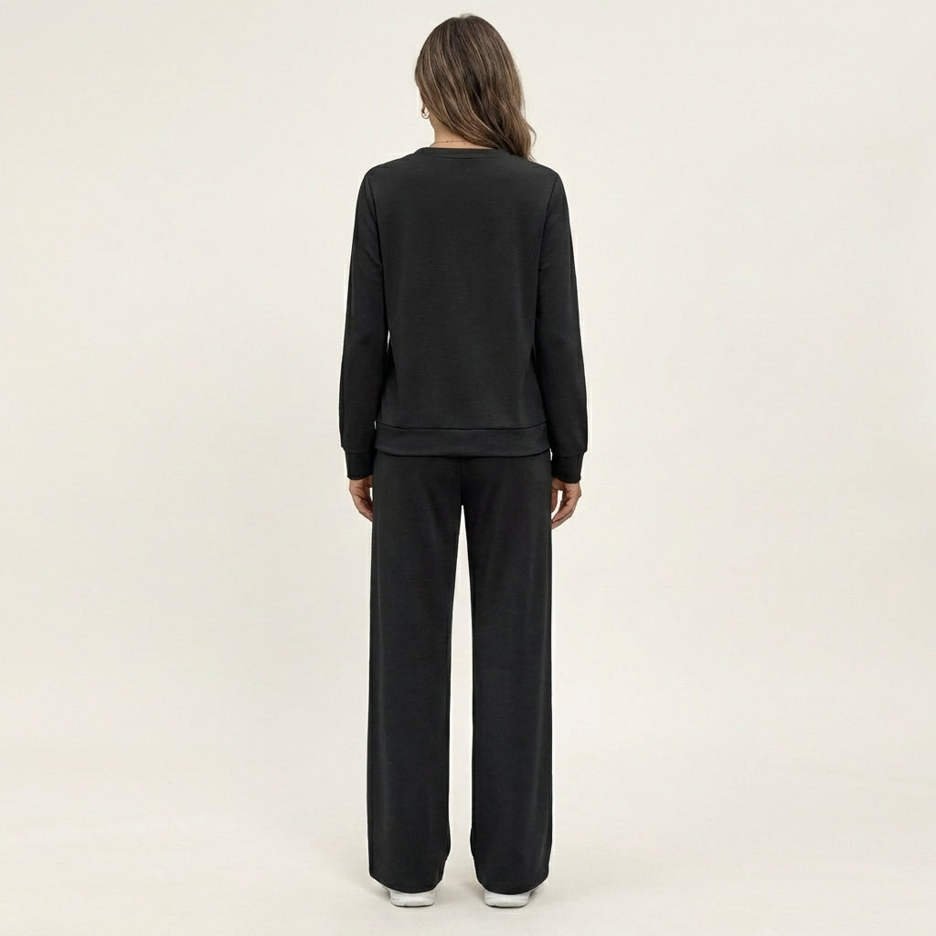 Yayanti | Pleated Sweatsuit Set