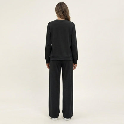 Yayanti | Pleated Sweatsuit Set