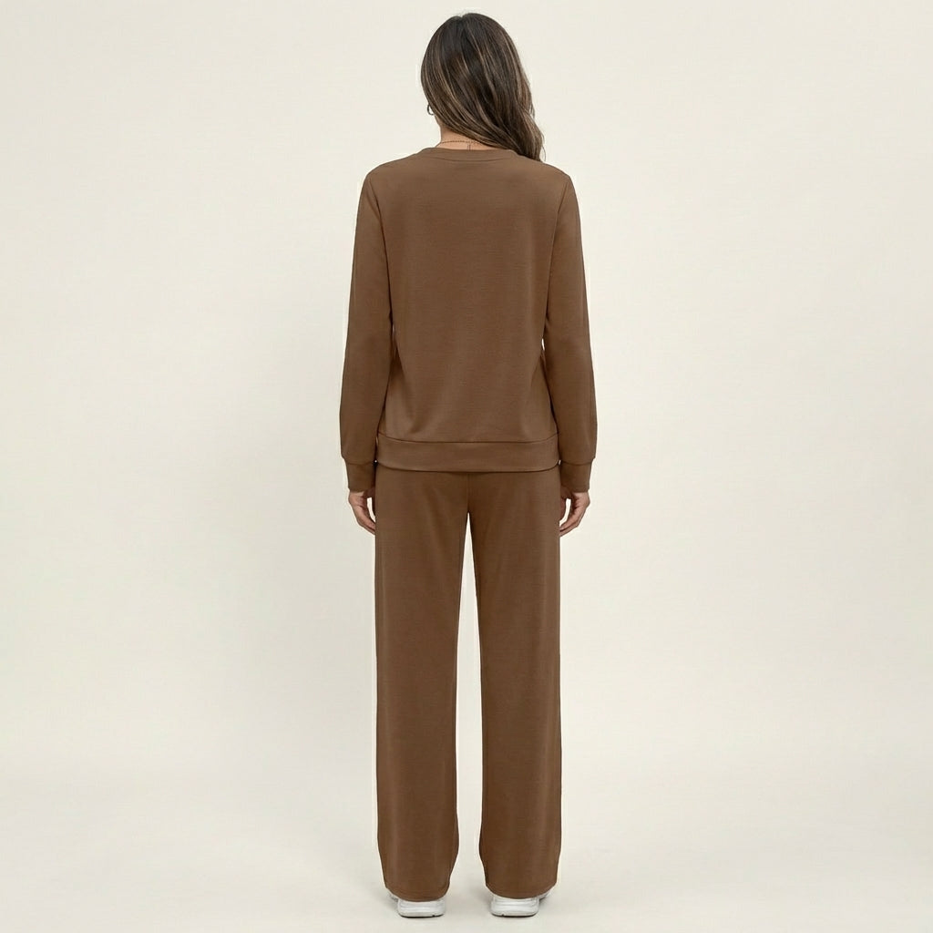 Yayanti | Pleated Sweatsuit Set