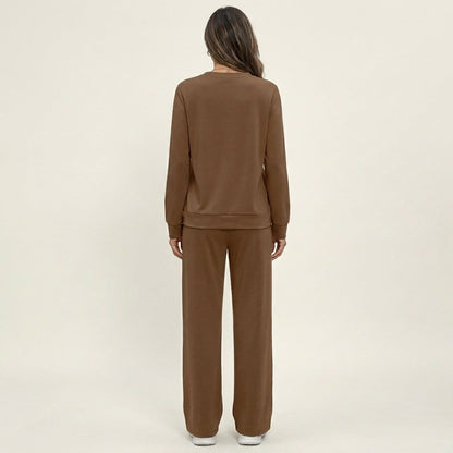 Yayanti | Pleated Sweatsuit Set