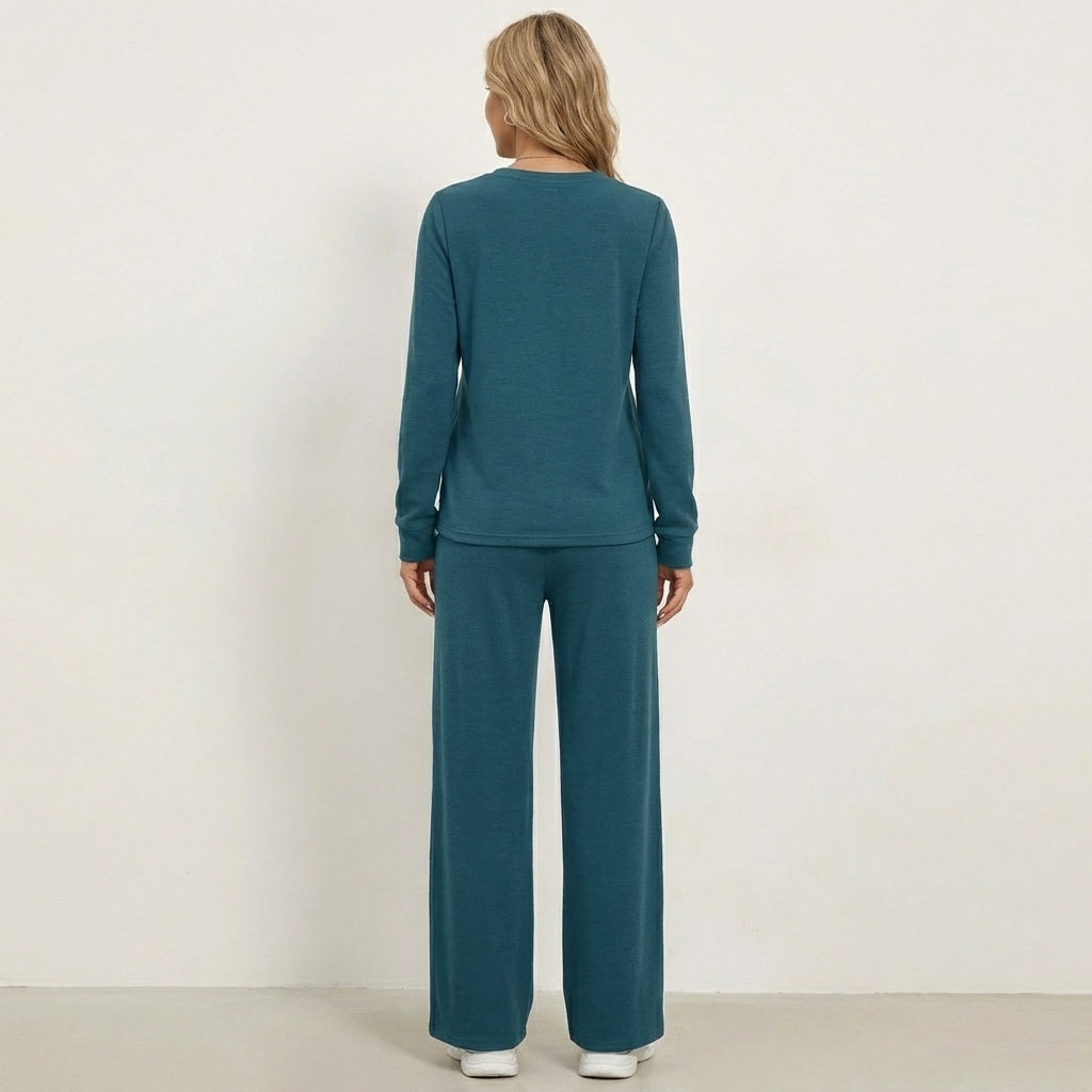 Yayanti | Pleated Sweatsuit Set