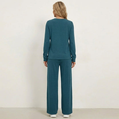 Yayanti | Pleated Sweatsuit Set