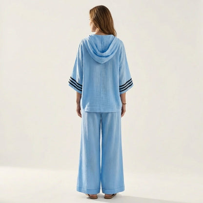 Chandani | Hooded Linen Set