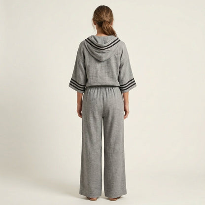 Chandani | Hooded Linen Set