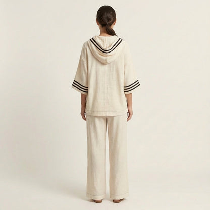 Chandani | Hooded Linen Set