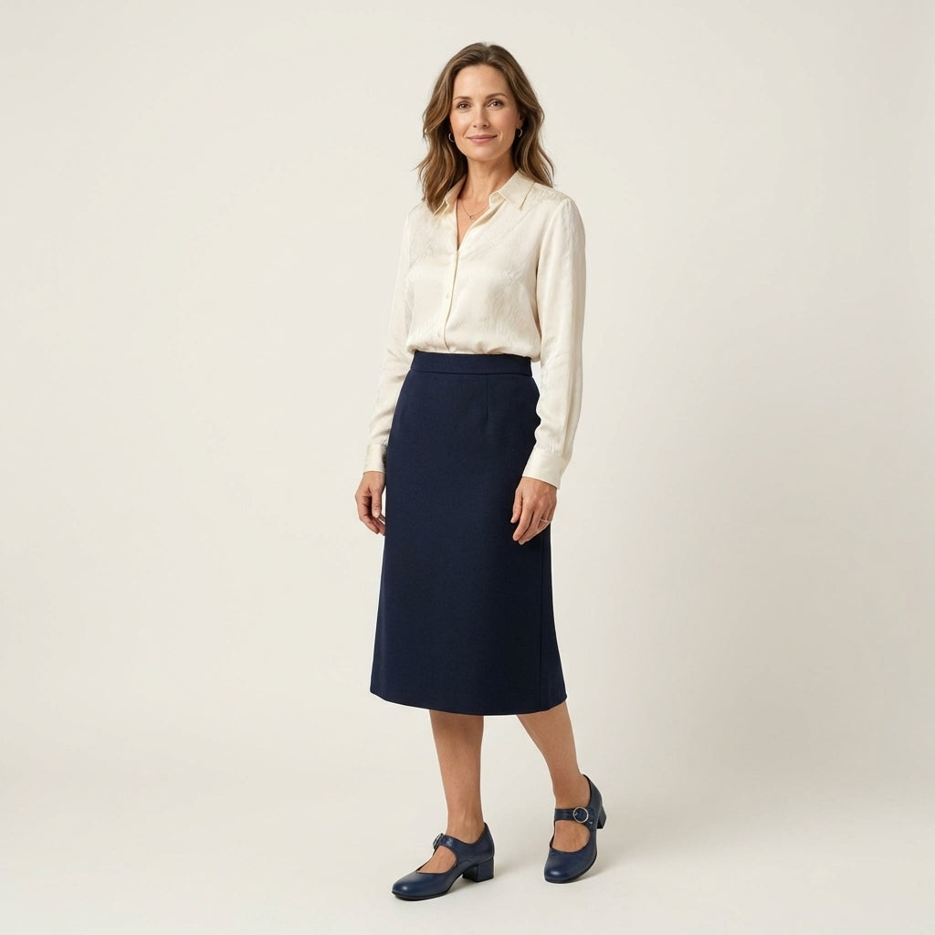 Glenette | Mary Jane Block Heel