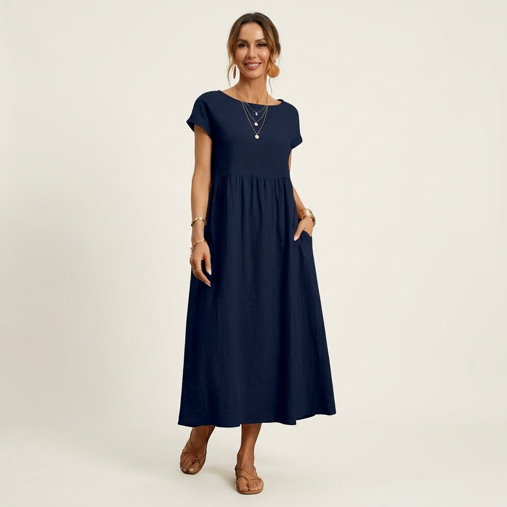 Kellyane | Linen Midi Dress