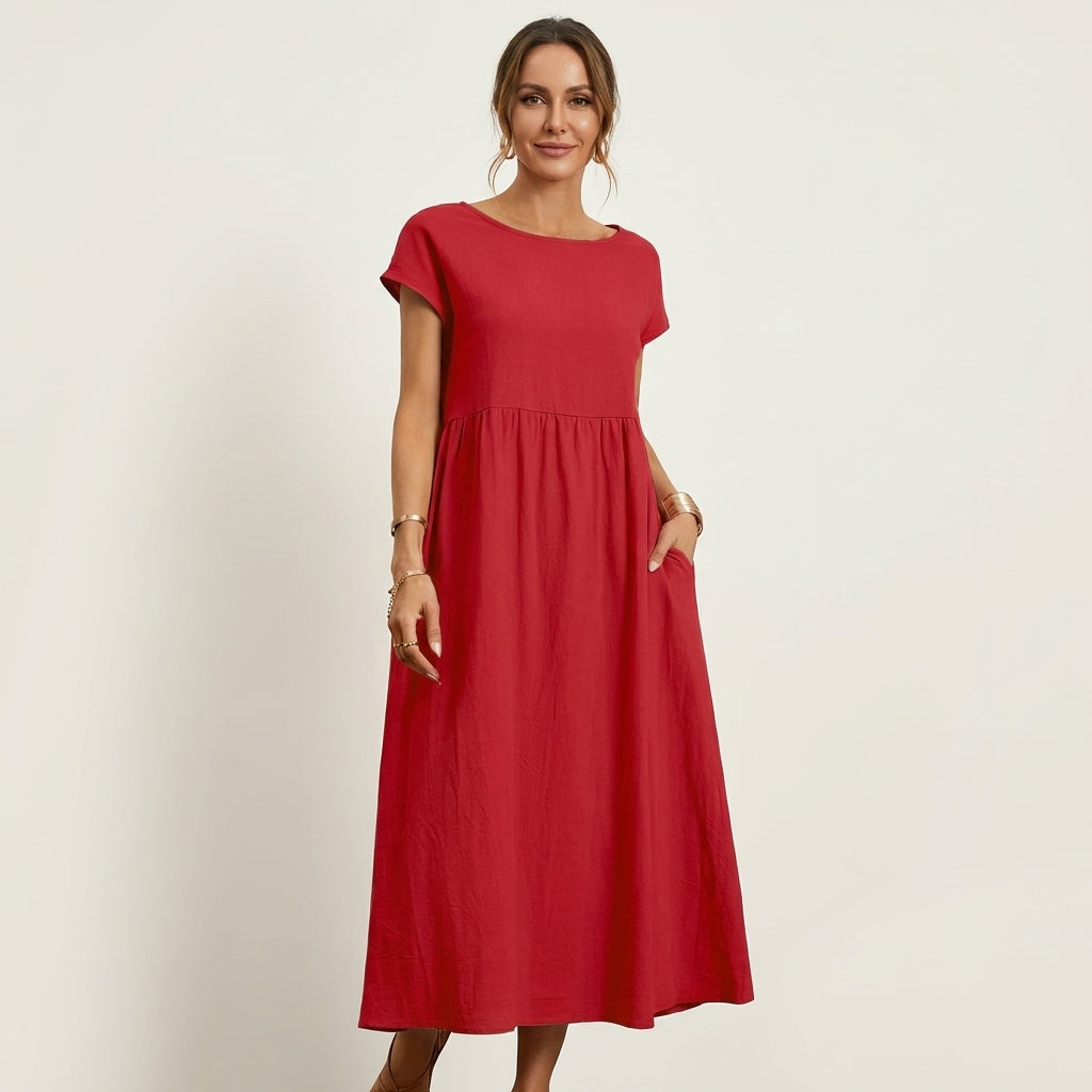 Kellyane | Linen Midi Dress