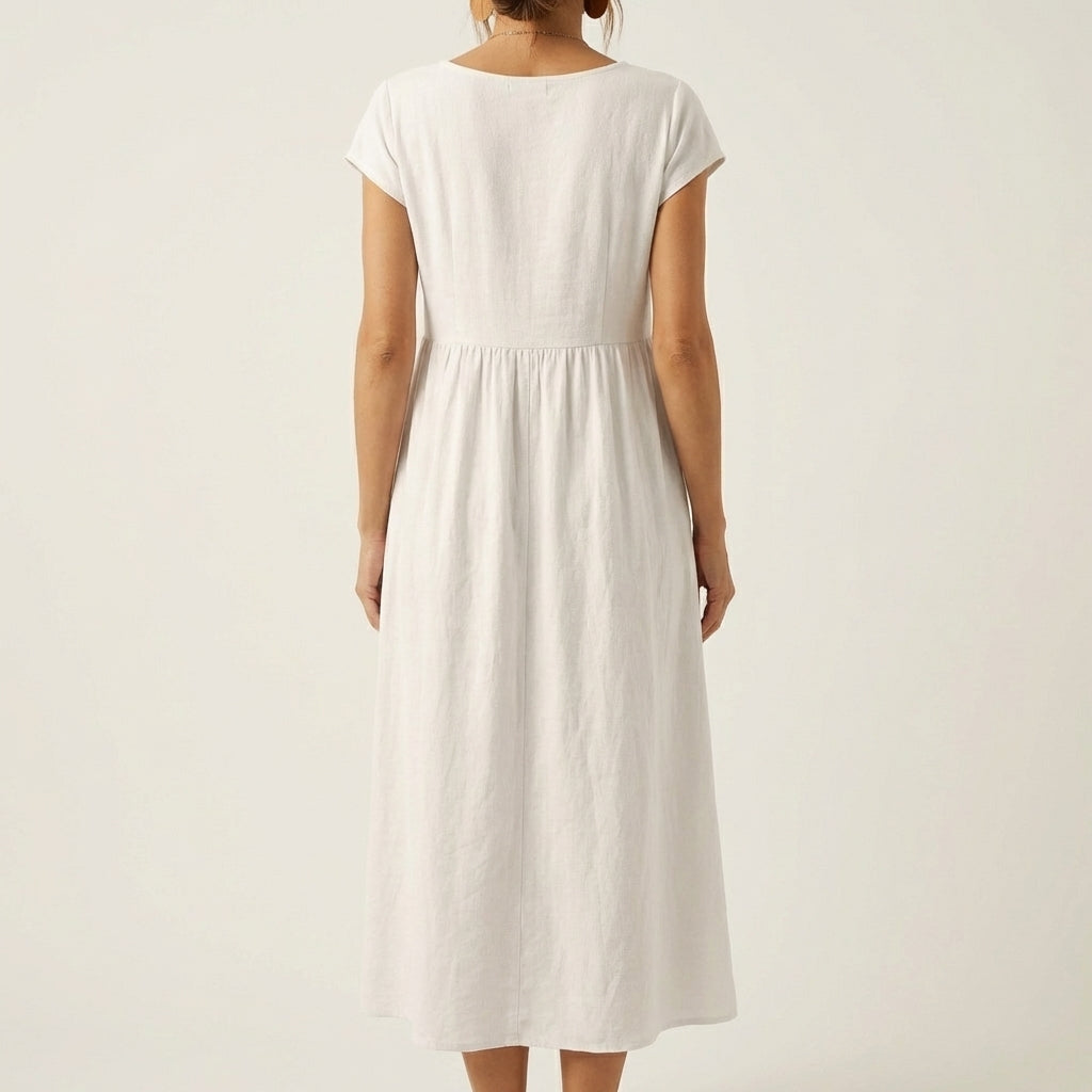 Kellyane | Linen Midi Dress