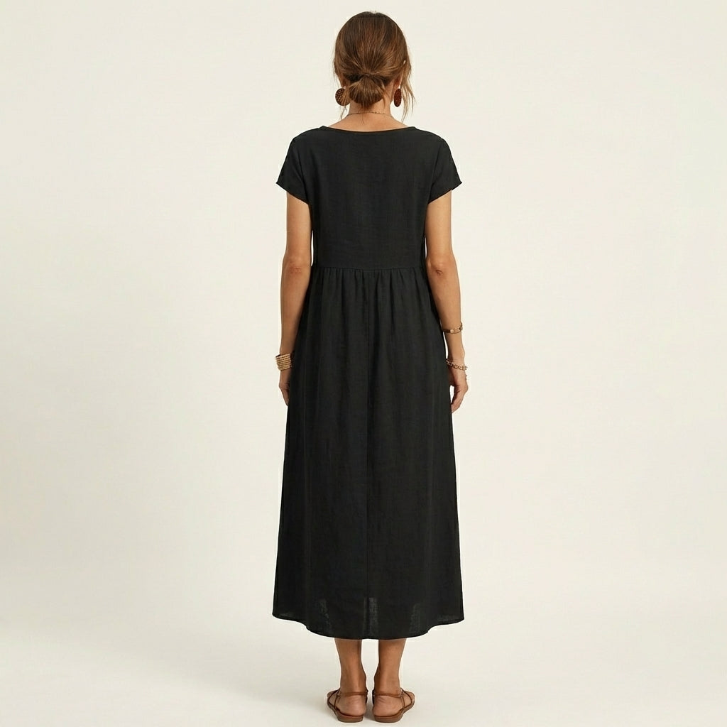 Kellyane | Linen Midi Dress