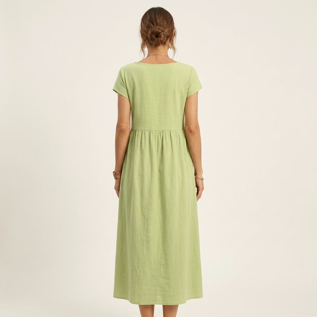 Kellyane | Linen Midi Dress
