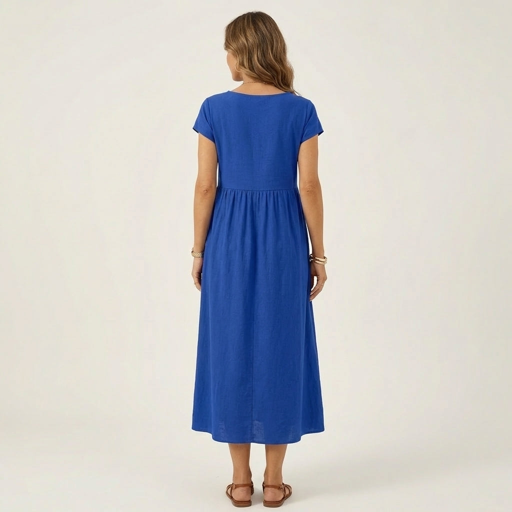 Kellyane | Linen Midi Dress