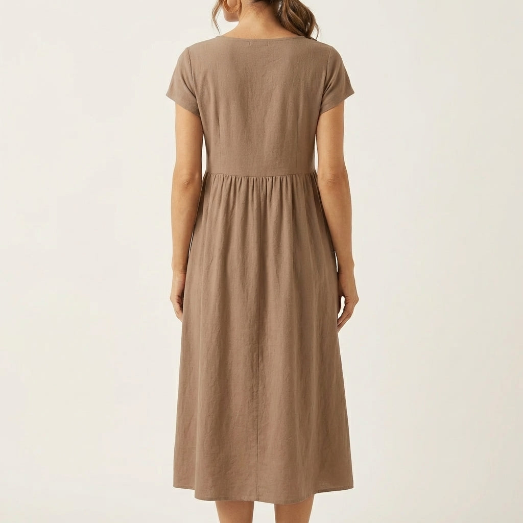 Kellyane | Linen Midi Dress