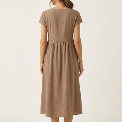 Kellyane | Linen Midi Dress