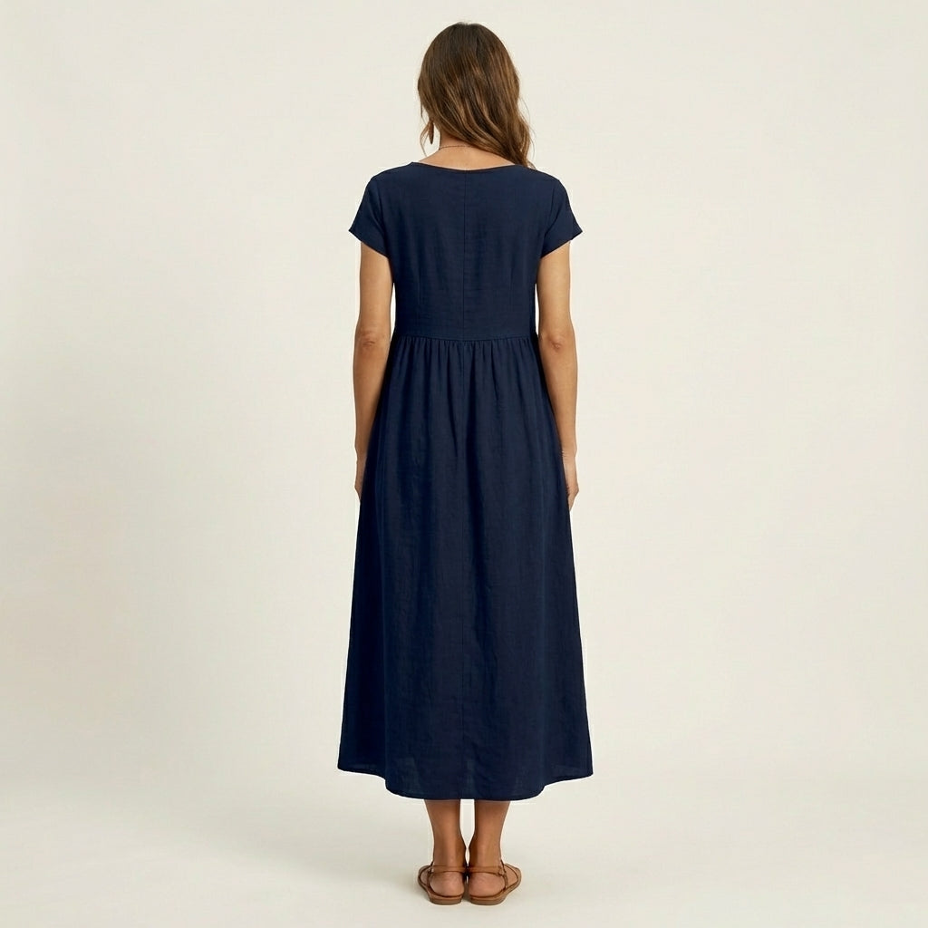 Kellyane | Linen Midi Dress