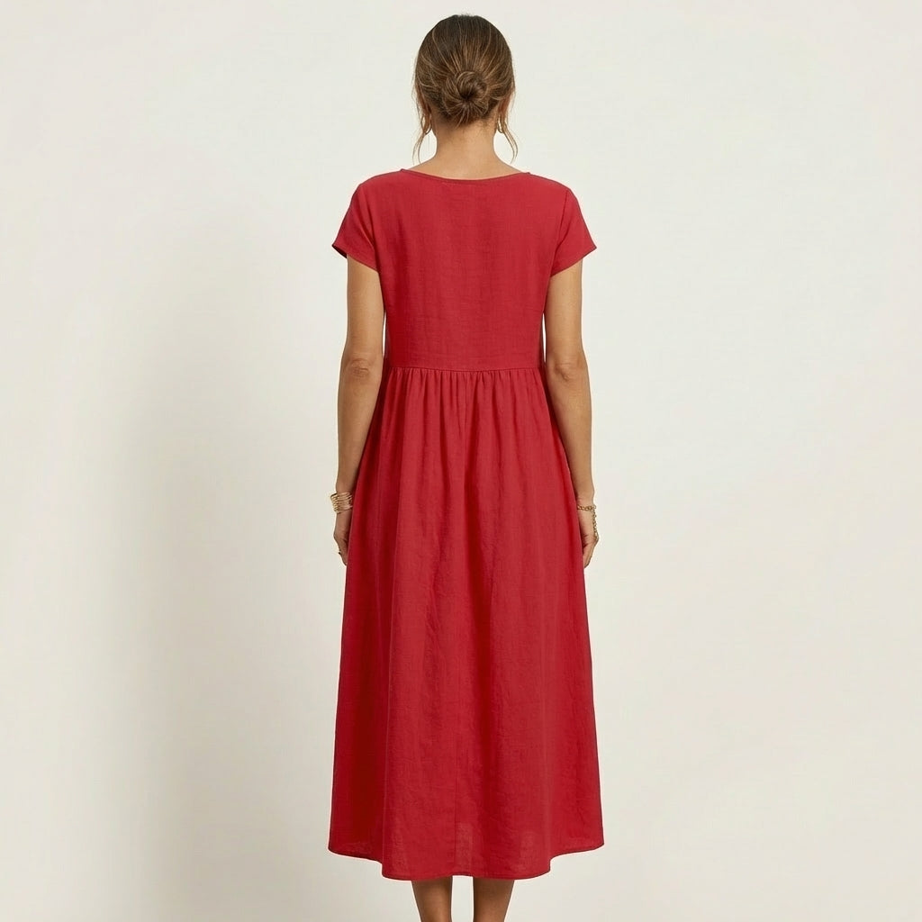 Kellyane | Linen Midi Dress