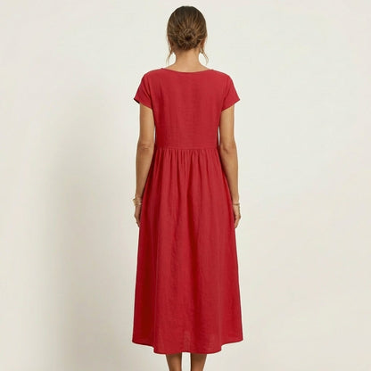 Kellyane | Linen Midi Dress