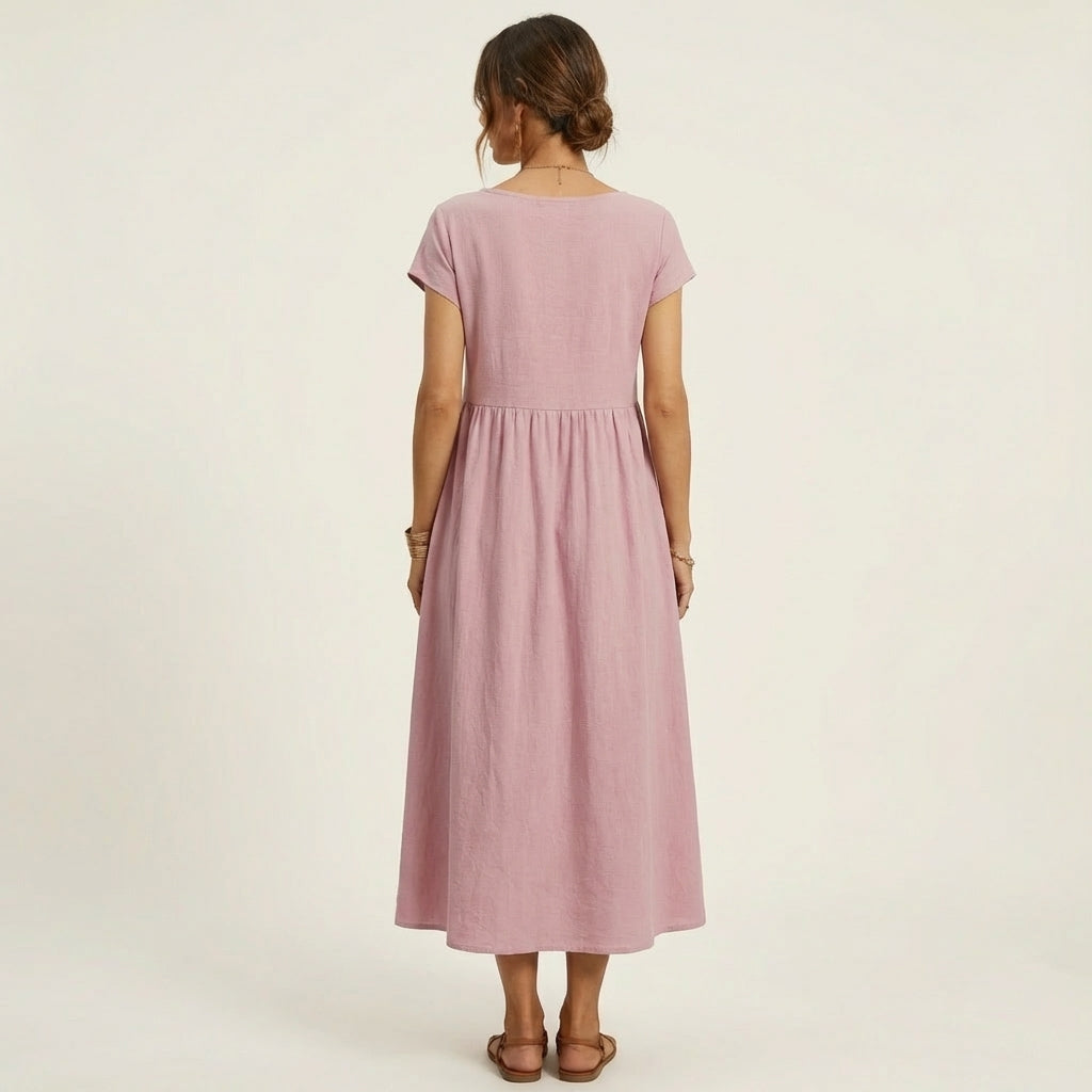 Kellyane | Linen Midi Dress