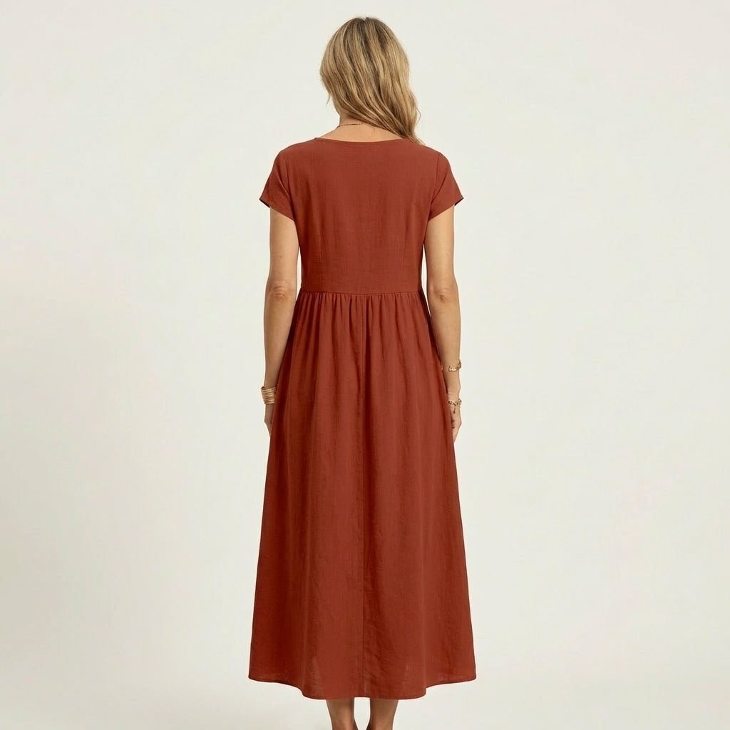 Kellyane | Linen Midi Dress