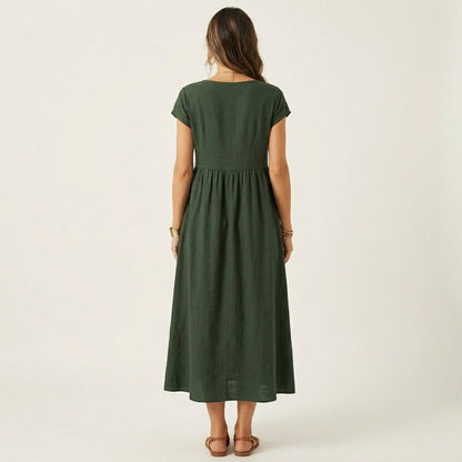 Kellyane | Linen Midi Dress