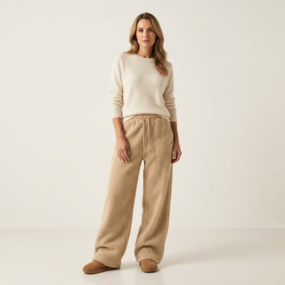 Emelda | Oversized Teddy Fleece Pants