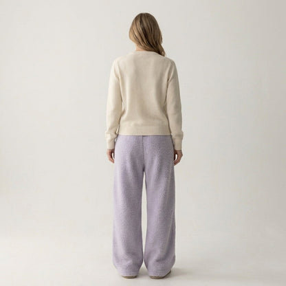 Emelda | Oversized Teddy Fleece Pants