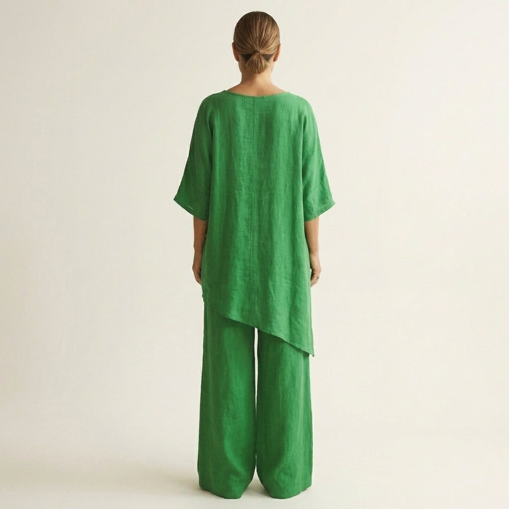 Shoyana | Asymmetric Linen Set