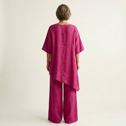 Shoyana | Asymmetric Linen Set