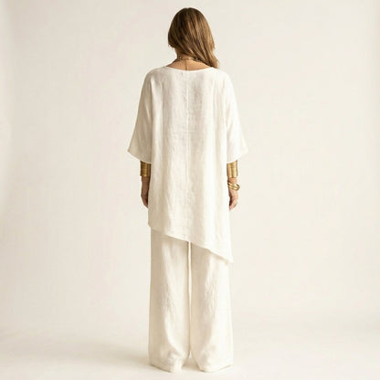 Shoyana | Asymmetric Linen Set
