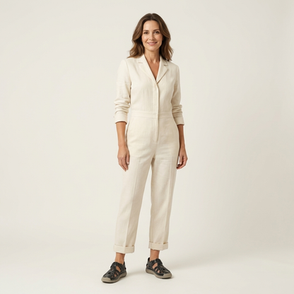 Oliviana | Leather Cutout Comfort Sandal