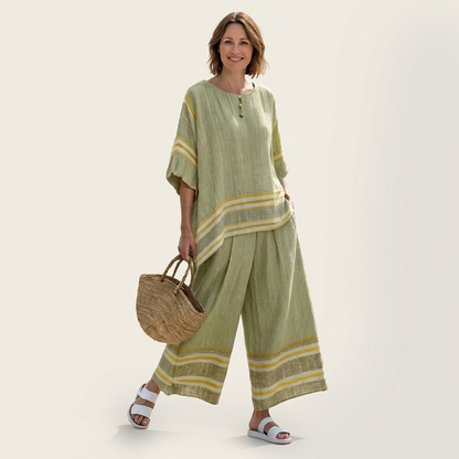 Florrie | Sage & Gold Border Set