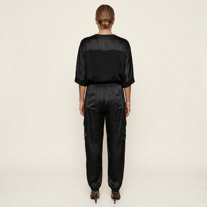 Averielle | Soft-Flow Top & Wide-Leg Pants Set