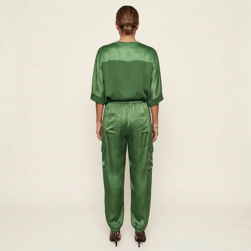 Averielle | Soft-Flow Top & Wide-Leg Pants Set
