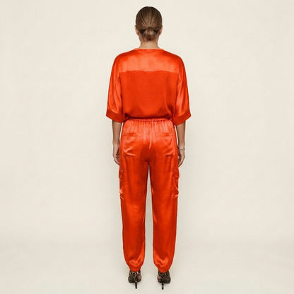 Averielle | Soft-Flow Top & Wide-Leg Pants Set